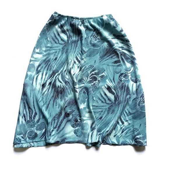 Dana Kay Dresses & Skirts - Dana Kay Tropical Print A-Line Skirt